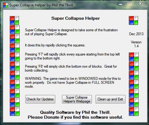 Super Collapse Helper