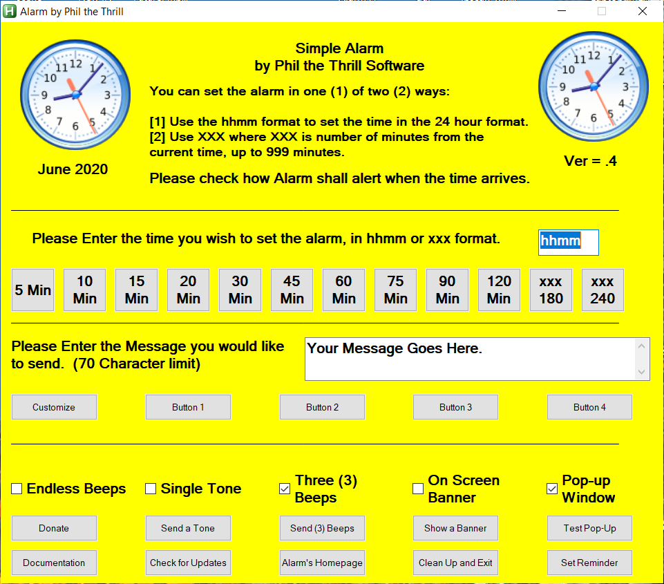 Simple Alarm